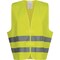 Warnschutz, Warnschutzweste, Weste, gelb, Polyester